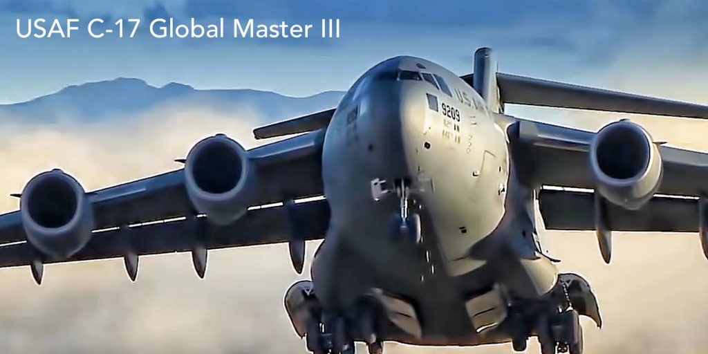 usaf-c-17-global-master - Mickey Markoff the Executive Producer of the Air and Sea Show