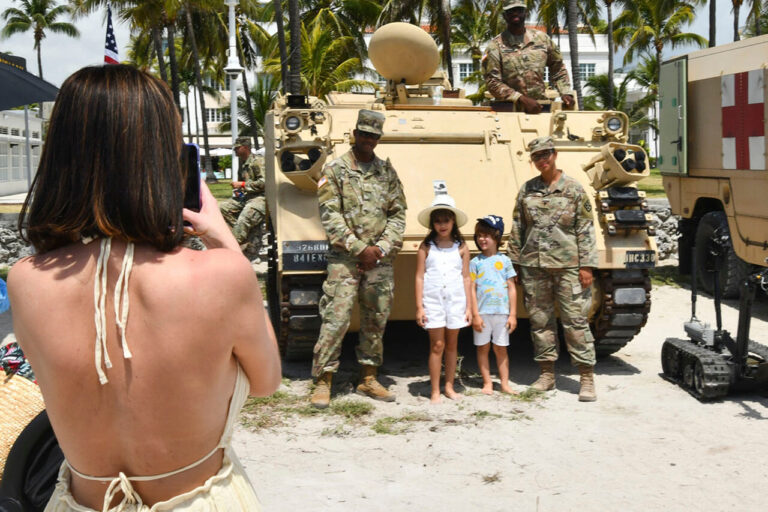 3 Photo with Tank - Mickey Markoff the Executive Producer of the Air and Sea Show