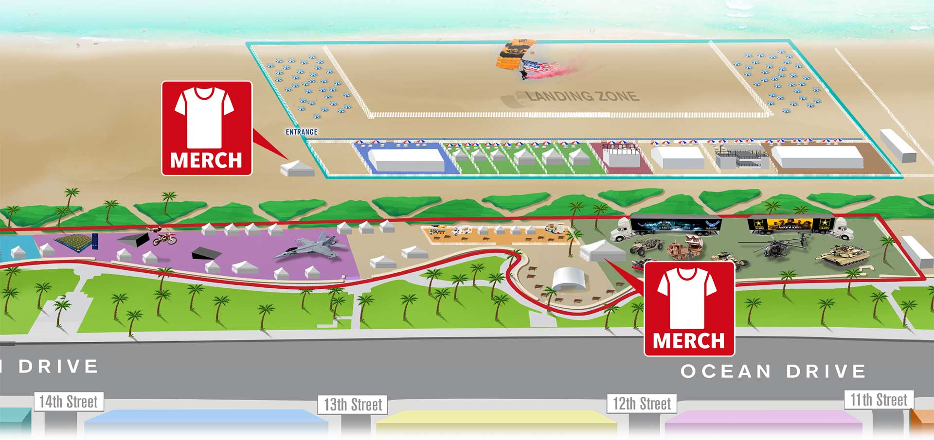 Merchandise Map