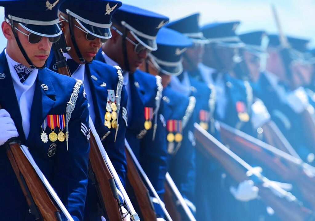 SaluteFest USAF Drill Team